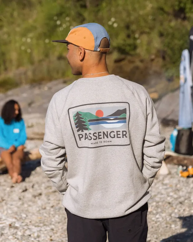 Passenger Clothing Roamer Men's Sweatshirt - Grey Marl