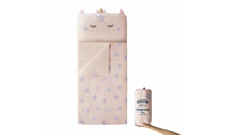 Silentnight 400 GSM Kids Envelope Sleepover Bag - Unicorn