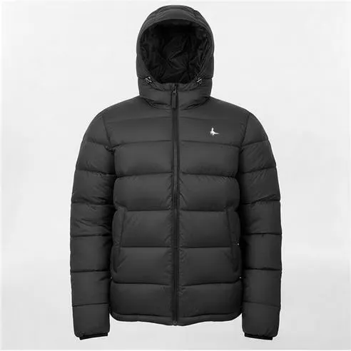 Jack Wills Men's Kershaw Water Resistant Synthetic Fill Short Puffer Jacket