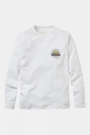 Passenger Mens Odyssey Recycled Cotton Long Sleeve T-Shirt