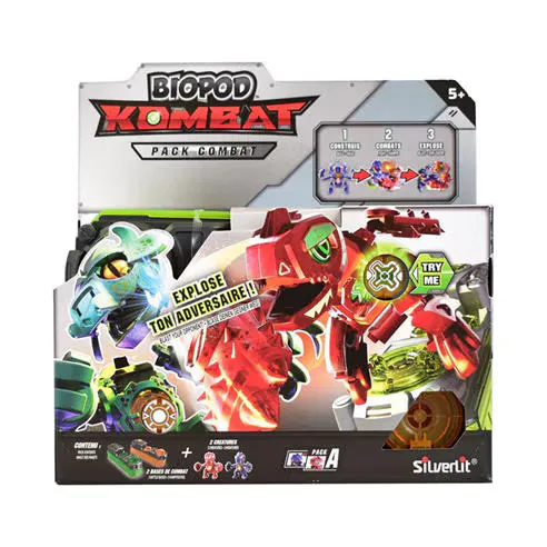 SILVERLIT Kids' Biopod Combat Race Action Figure