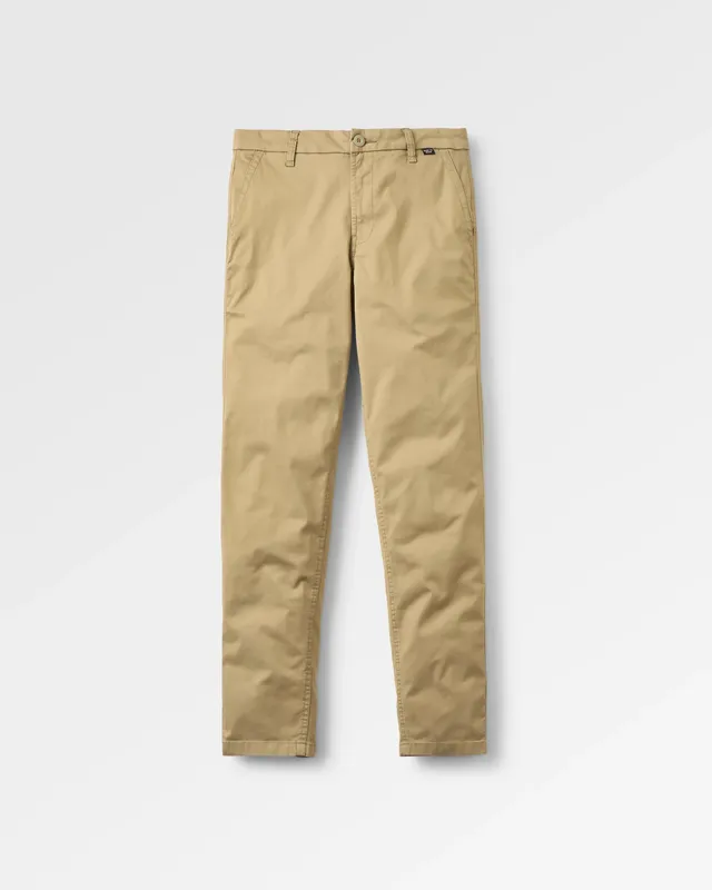 Passenger Clothing 365 Light Cotton Trouser - Faded Olive