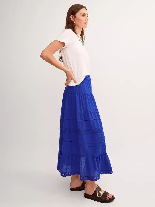 Monsoon Maria Tiered Maxi Skirt