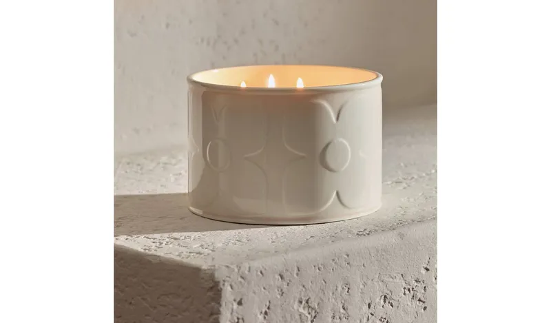 Habitat x Scion Multiwick Candle - Oak & Geranium