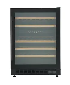 GoodHome BIWCB60UK Built-in & freestanding Wine cooler - Black