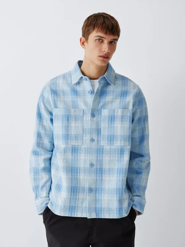 Kin Check Cotton Overshirt
