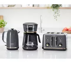 BREVILLE Mostra VTT931 4-Slice Toaster - Grey & Gold