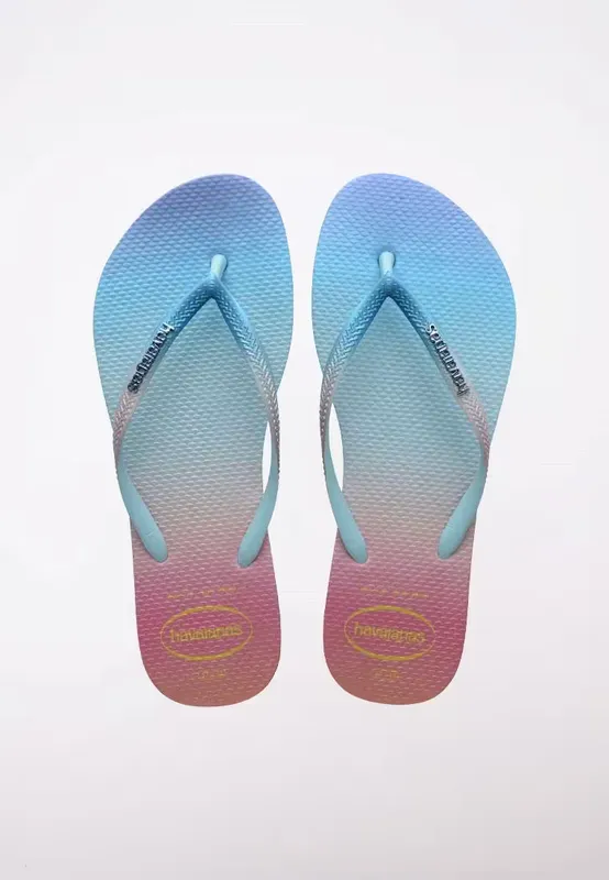 HAVAIANAS Havaianas Slim Gradient Sunset Unisex Blue/Pink Flip-Flops