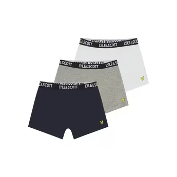 Lyle and Scott Kids' 3 Pack Core Trunks