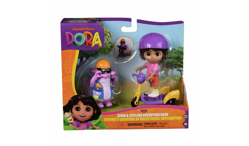 Dora Zoom & Explore Adventure Figure Pack