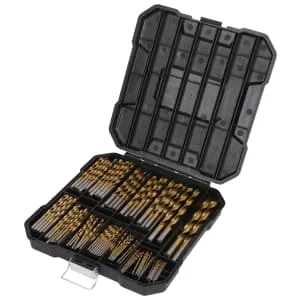 Wickes HSS Twist Drill Bit Set - 1.5 - 10mm Pack of 100