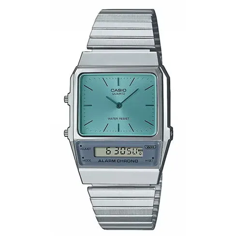 Casio Neo-Vintage Quartz Stainless Steel Digital Watch