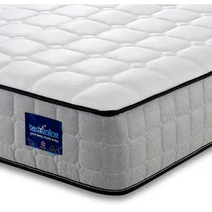 Bedzonline Gravity Orthopaedic Memory Foam Spring Mattress