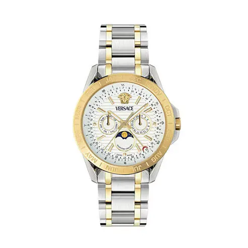 Versace Men's Moonphase Analogue Quartz Watch