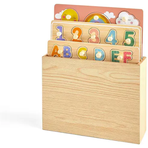 Tooky Toy Wooden Unicorn Puzzles (3+)
