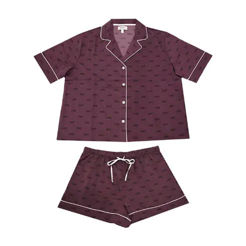 DKNY Women's Boxer Short Sleeve Pyjama Set
