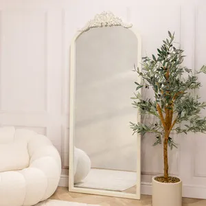 Valentina Ornate Frame Mirror - Ivory