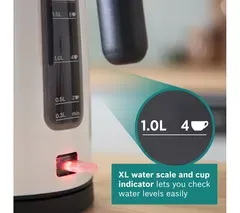 BOSCH DesignLine Ergo TWK5P471GB Cordless Jug Kettle - White