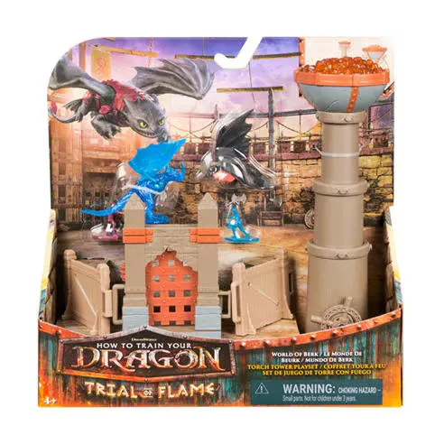 HTTYD World of Berk: Torch Tower How to Train Your Dragon Playset