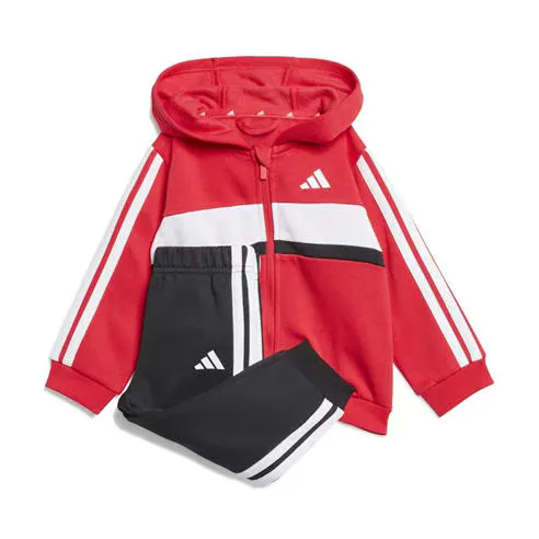 adidas Tiberio 3-Stripes Colorblock Fleece Track Suit Infants
