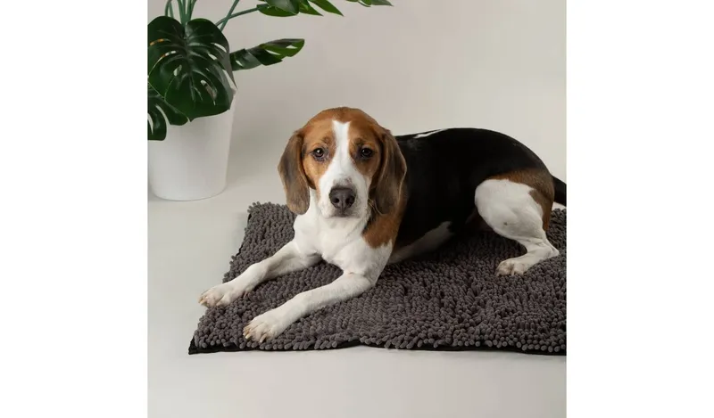 Scruffs Noodle Grey Pet Dry Mat-Medium