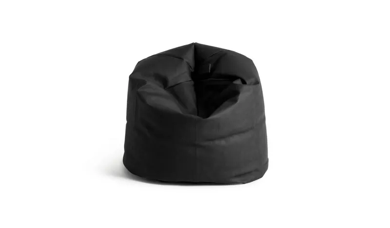 Kaikoo Faux Leather Bean Bag - Black