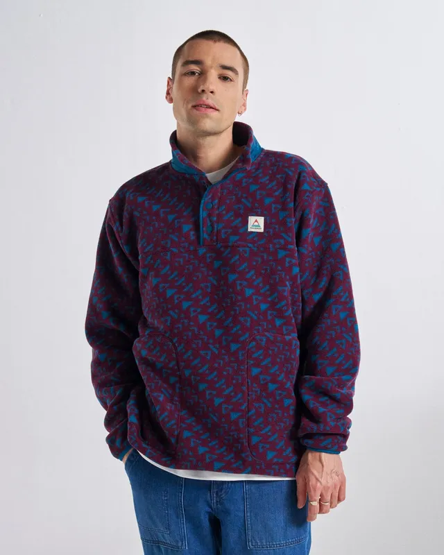 Passenger Clothing Dusk Polartec® Fleece - Diagonal Geo Fig