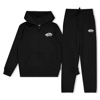 Vans Kids' Double Standard Full-Zip Fleece Hoodie and Joggers Set