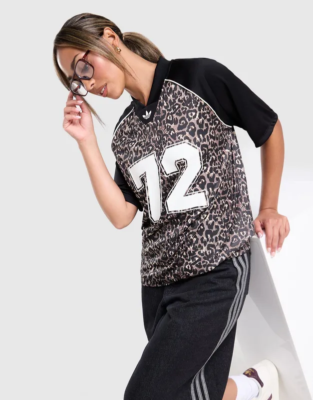 adidas Originals Leopard Varsity T-Shirt