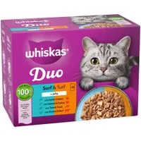 Whiskas 1+ Pouches Mega Pack 96 x 85g