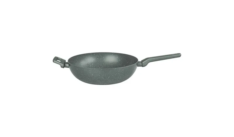 Argos Home Stone Effect 30cm Non Stick Aluminium Wok