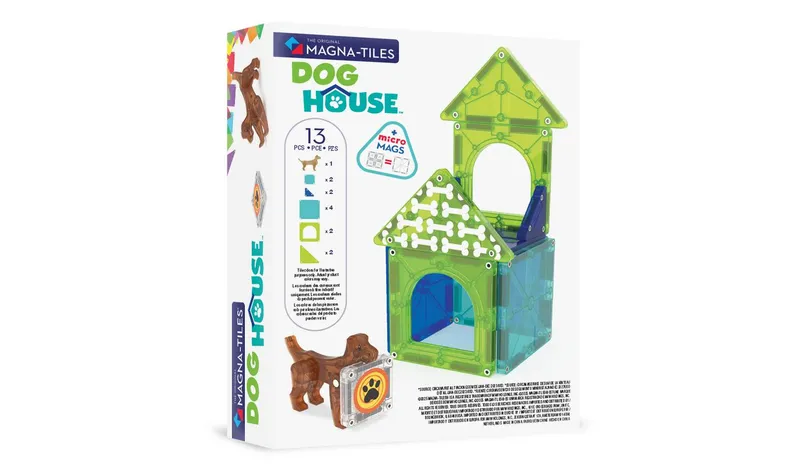MAGNA-TILES Dog House Playset