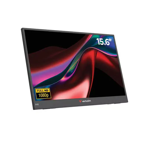 Verbatim 15.6 inch Full HD Ultra Slim and Lightweight Portable Monitor