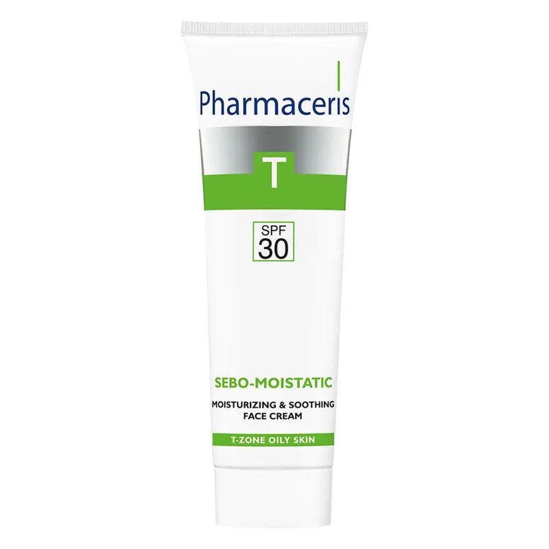 Pharmaceris T Sebo-Moistatic Moisturising & Soothing Face Cream SPF30