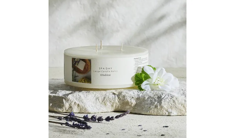 Habitat Wax Candle Refill - Spa Day