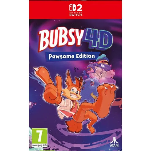 Atari Bubsy 4D: Pawesome Edition - Nintendo Switch 2