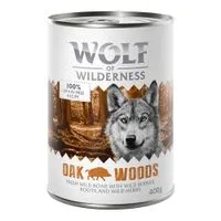 Wolf of Wilderness Adult Single Protein Saver Pack 24 x 400g
