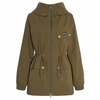 Barbour International Women's Alicia Waterproof Long Sleeve Rain Anorak