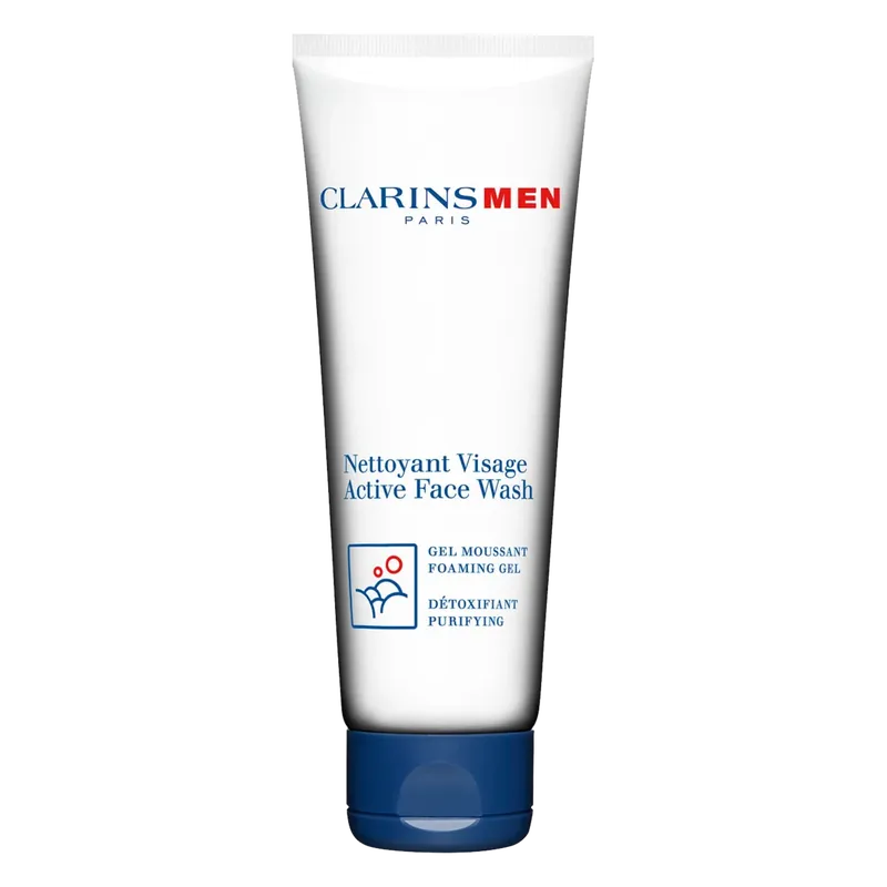 Clarins Men Active Face Wash Foaming Gel