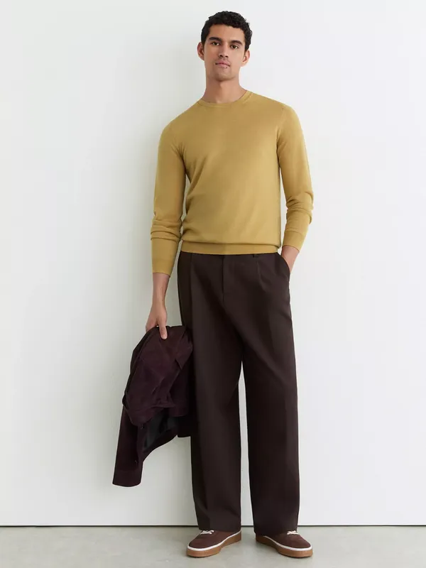 Reiss Wessex Wool Crew Neck Jumper