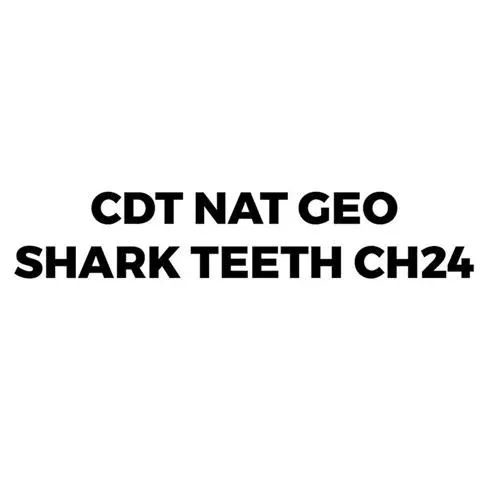 Sports Direct Nat Geo Shark Teeth Ch24