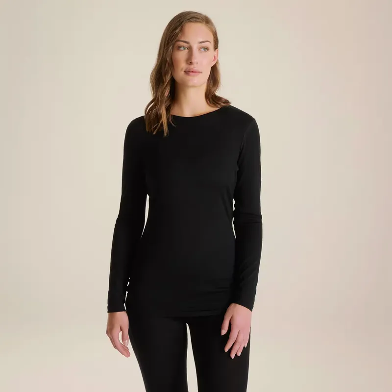 CRAGHOPPERS Womens Merino Crew Neck Long Sleeved Baselayer Top