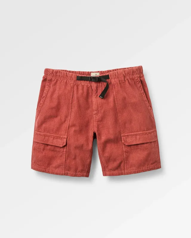 Passenger Clothing Apex Grid Cord Short - Redwood