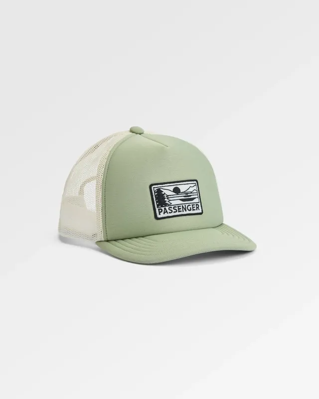 Passenger Clothing Roamer Snapback Trucker Cap - Pistachio