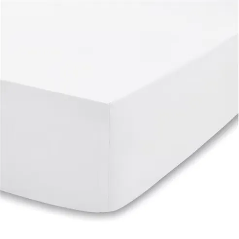 Jack Wills 200 Thread Count White Cotton Fitted Sheet