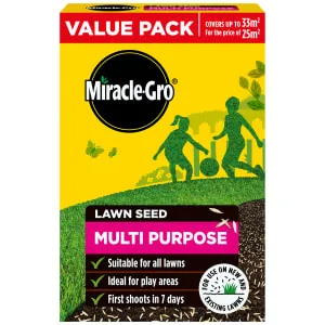 Miracle-Gro Multi-Purpose Grass Seed 33m2 - 1kg