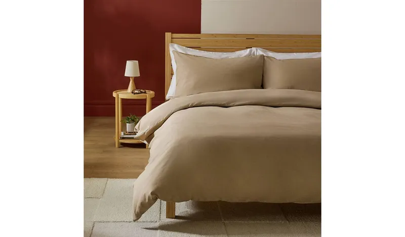 Habitat Reset Cotton Textured Print Bedding Set