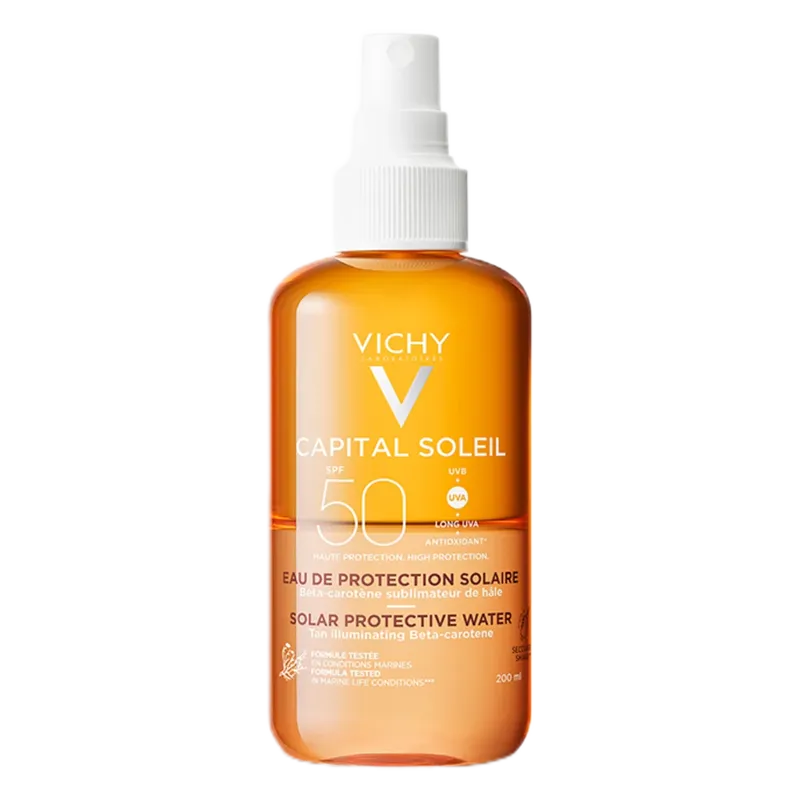 Vichy Capital Soleil Solar Protective Water Illuminating Tan SPF50