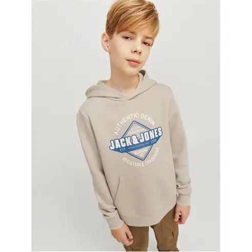 Jack and Jones Logo Hoodie