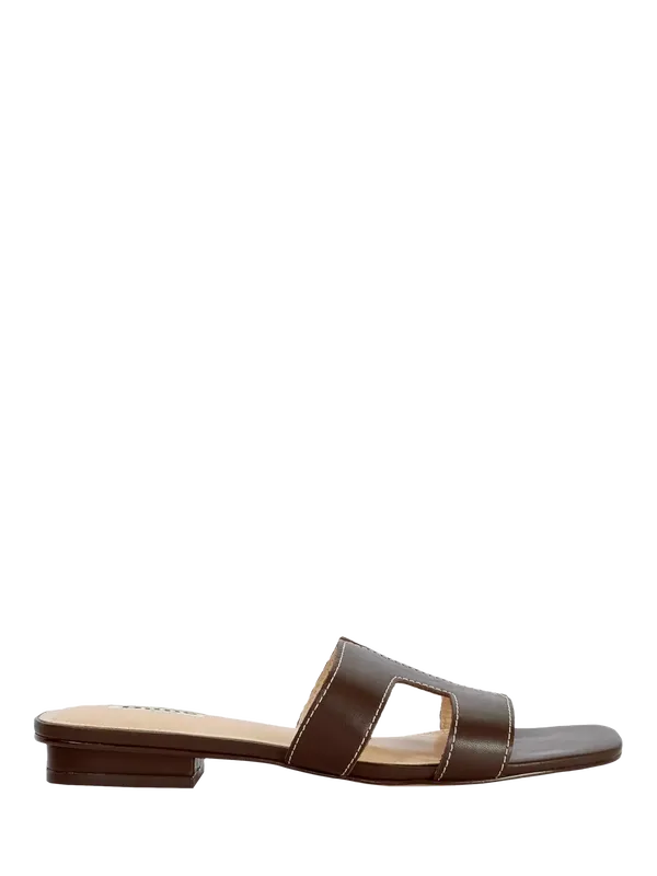 Dune London Loupe Flat Slider Sandals